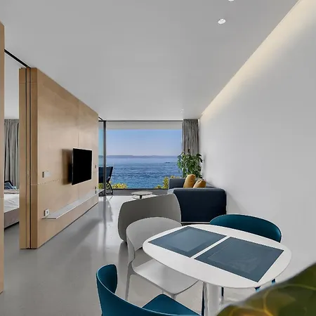Villa Di Arte ! First Row Sea !- Makarska Exklusiv Apartment *